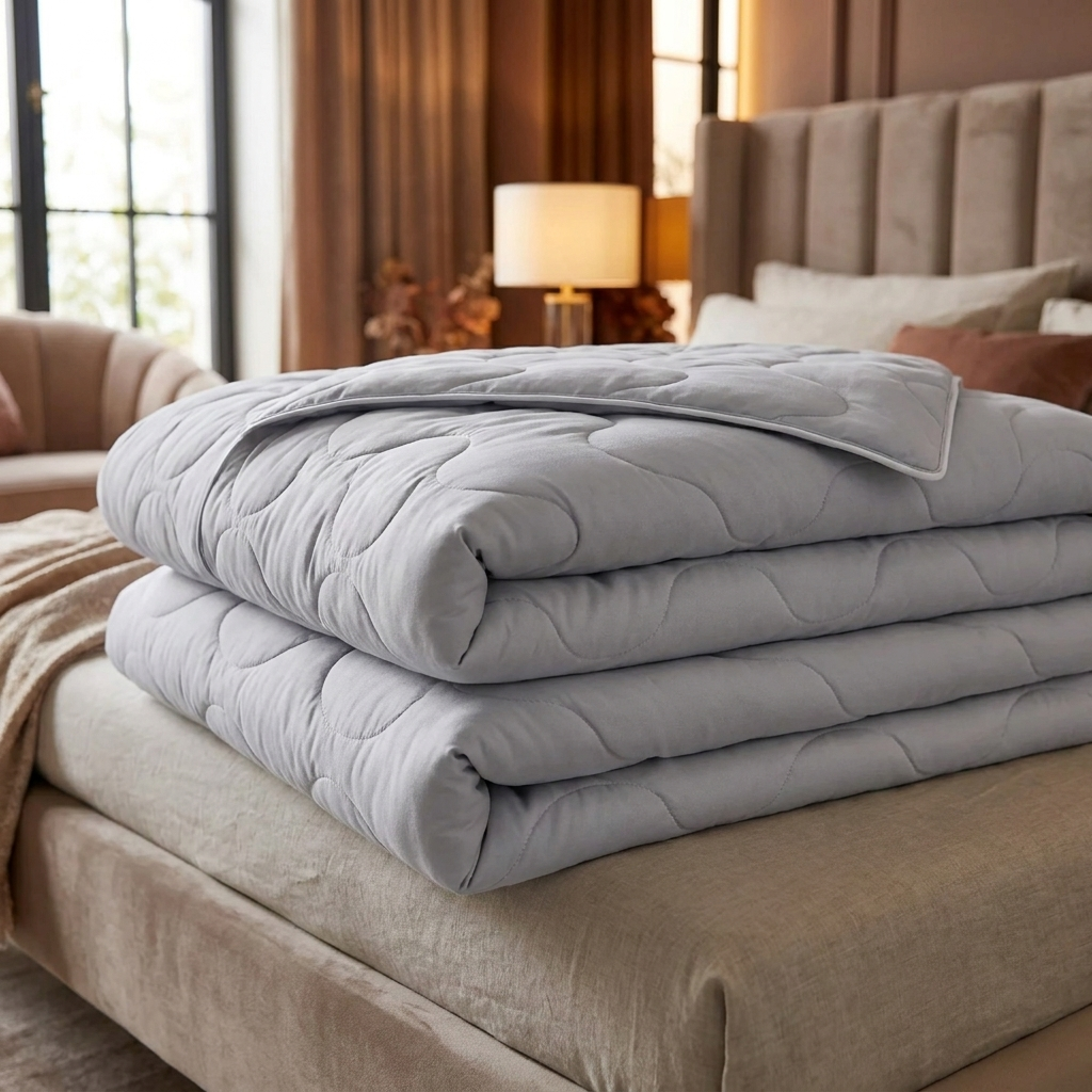 BetterSleep® – Decke aus kühlender Eisseide für heiße Sommernächte