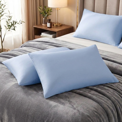 PremiumSleep - 100% Bambusfaser Kopfkissen Bezug 50 x 75cm