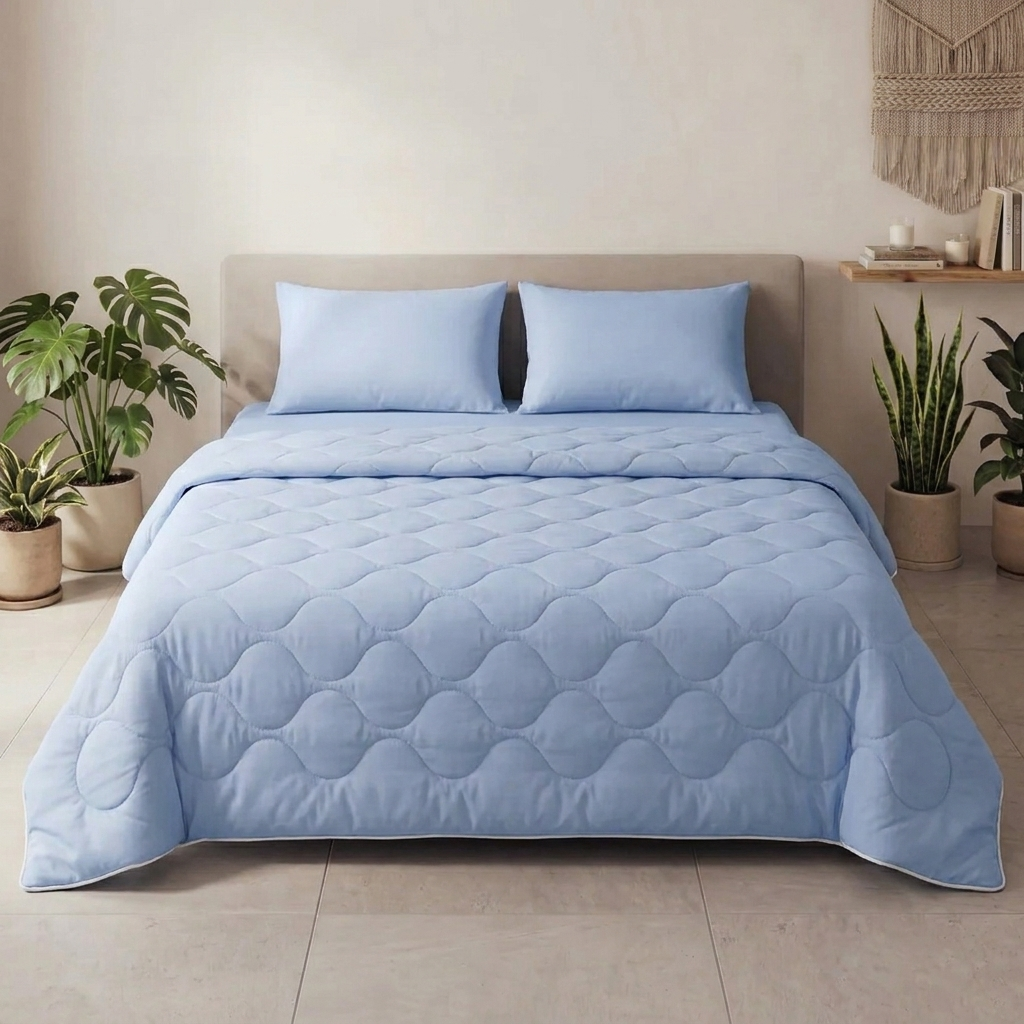 BetterSleep® – Decke aus kühlender Eisseide für heiße Sommernächte