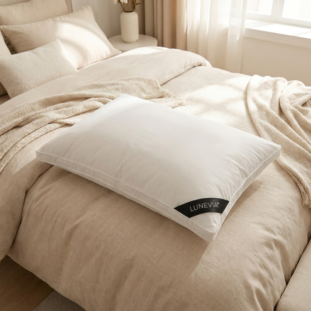 PremiumSleep® - Kopfkissen aus 100% Sojafaser ÖkoTex zertifiziert